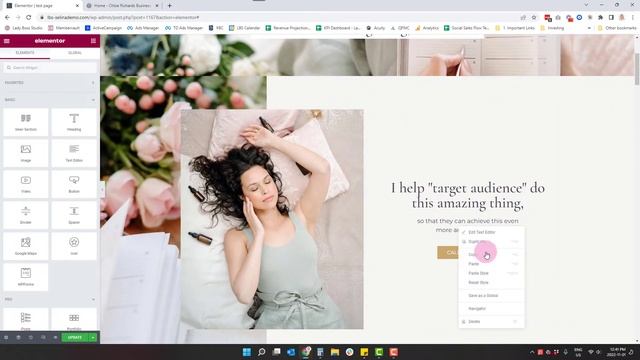 Creating a full-width Hero Image Background in Elementor смотреть онлайн