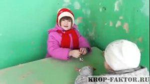 Прогулка в детском саду зимой