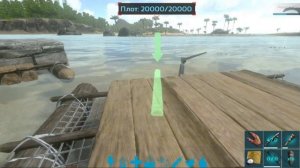 КАК ПОСТАВИТЬ ФУНДАМЕНТЫ НА ПЛОТУ в ARK MOBILE? | #ark #arkmobile #арк #аркмобайл #arkbuilds