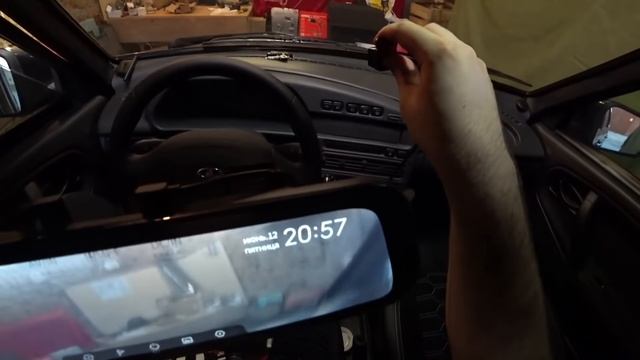 КАМЕРА ЗАДНЕГО ВИДА и БОЛЬШОЙ экран вместо зеркала в ВАЗ 2114 смотреть онлайн