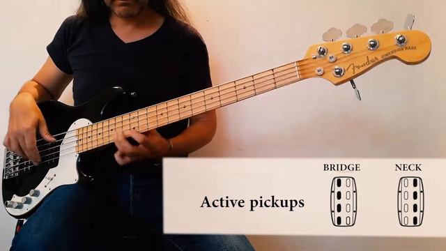 Fender American Deluxe Dimension bass V HH demo смотреть онлайн