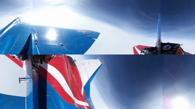 High Altitude Stratosphere Flight in a Supersonic Fighter Jet 360°