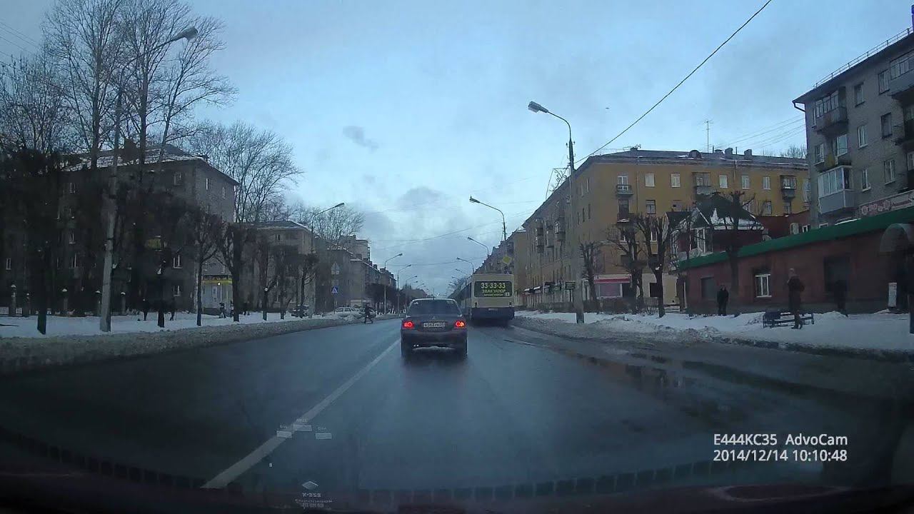 Поездки по Череповцу №97. смотреть онлайн