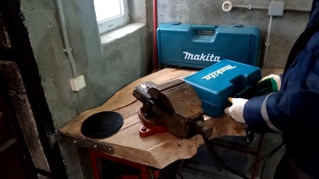Работа болгаркой
