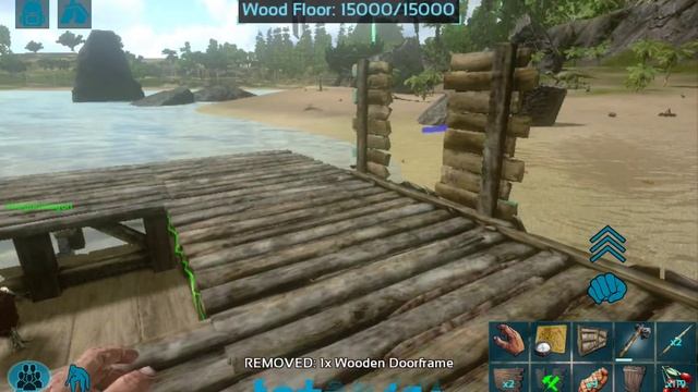 Ark Mobile pvp | Building a boat base смотреть онлайн
