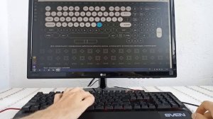 Проверка клавиш у клавиатуры SVEN KB-G8300