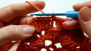 ★Подушка звезда или как связать подушку крючком +схема Урок 145