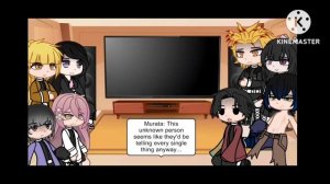 Future Hashiras react to Demon King Tanjiro AU | KNY | Demon Slayer | Angst | Spoilers | PARTS 1-3