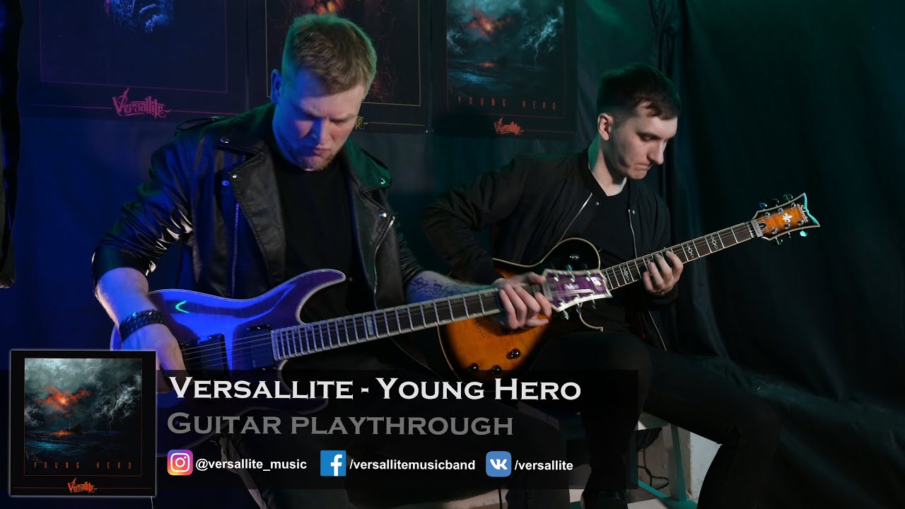 Versallite - Young Hero (Guitar Playthrough)