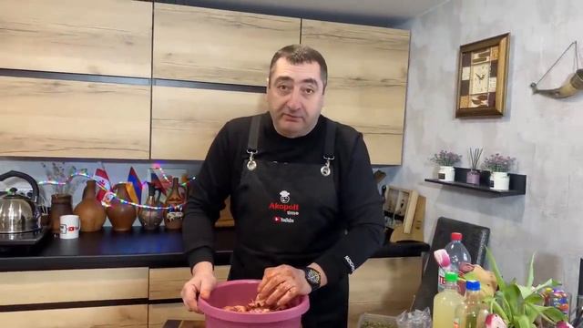 КАК ПРАВИЛЬНО ПРИГОТОВИТЬ ШАШЛЫК ИЗ СВИНОЙ ШЕИ ПО-АРМЯНСКИ!!!!