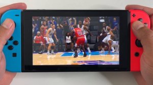 NBA 2K23 Gameplay on Nintendo Switch