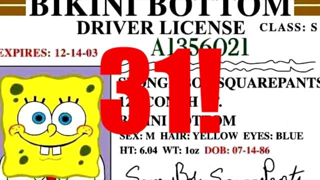 СКОЛЬКО ЛЕТ СПАНЧБОБУ НА САМОМ ДЕЛЕ (ВСЯ ПРАВДА О ГУБКЕ БОБЕ) смотреть онлайн