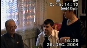 Юбилей папы 80 лет Слепухин Павел Семёнович2004 26 декабря