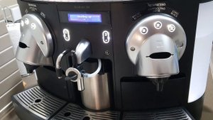 Nespresso Gemini CS220 commercial coffee pod machine startup process - Pod Machine Hire Sydney