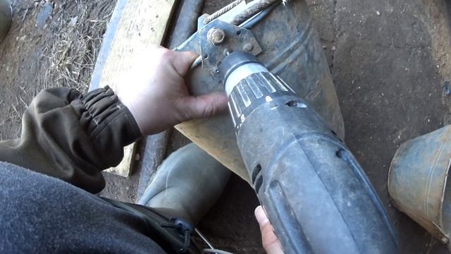 ремонт ведра для копки колодца смотреть онлайн