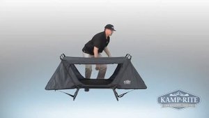 Походная раскладушка с палаткой Kamp Rite для охоты или рыбалки