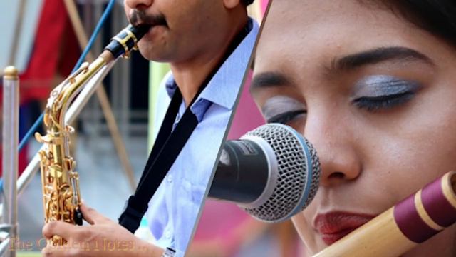 Jab Koi Baat Bigad Jaye-Saxophone Flute Palak Sachin Jain - The Golden Notes смотреть онлайн