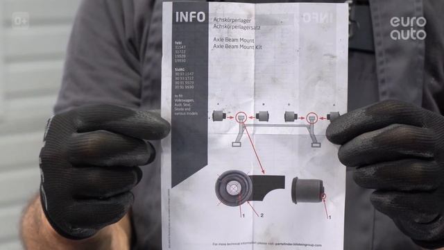 Замена сайлентблоков задней балки. ЕвроАвто смотреть онлайн