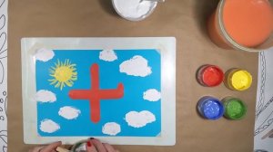 Рисуем самолет. Рисунки для детей от 3 лет