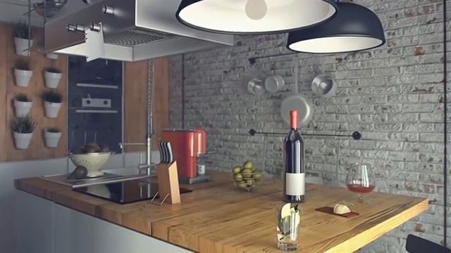 Уличный стиль оформления интерьера комнат смотреть онлайн