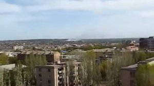 Панорама города  г.Артемовска ( с Востока по Запад )