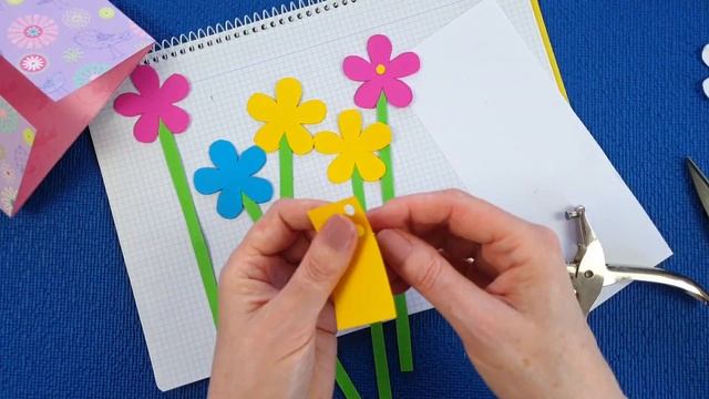 Открытка на День рождения / Как сделать открытку. Открытка для мамы.