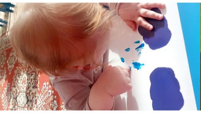 Пальчиковое рисование смотреть онлайн