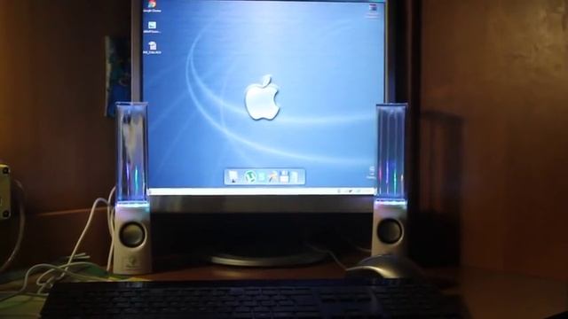 Колонки с танцующим фонтаном (световым эквалайзером) Water dancing Speakers смотреть онлайн