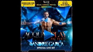 DJ Andre Garça   Carnaval The Week Rio 2019   Pre Party Acquaplay   LIVE SET