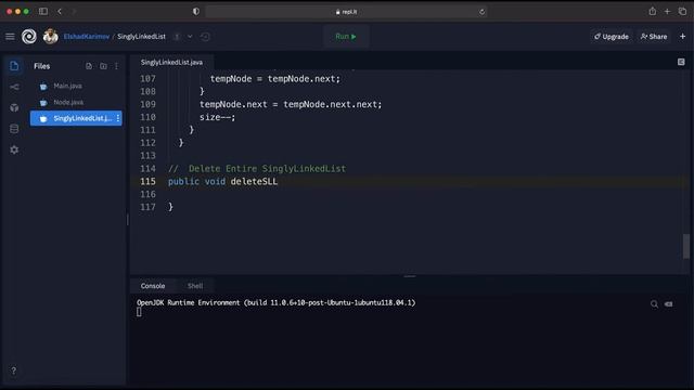 How to delete Linked List from memory using Java смотреть онлайн