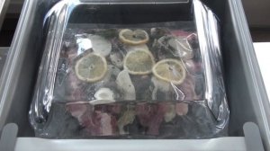 Маринование шашлыка и вакуумная упаковка в пакет