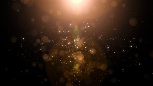 4k Golden Dust Particles Animation Relaxing Meditation Background Screensaver