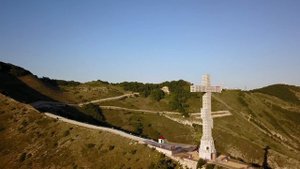 Крест в Геленджике. Полет на квадрокоптере.