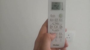 How to operate Haier AC remote/ Know each button function of Haier Inverter AC