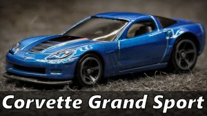 Corvette Grand Sport Модель машины Масштаб 1:64 Hot Wheels Мини-копия автомобиля