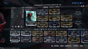 Warframe - Octavia the Dancer and the courps killer build 4 formas [End game build]