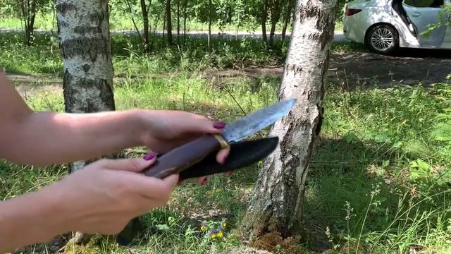 Нож Филин. 9ХС ручной ковки. Кузница Овсова.