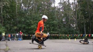 Новые трюки и связка на балансборде от Романа / Balance board tricks