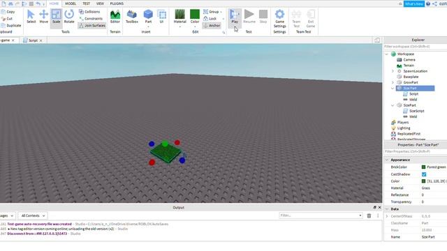 Roblox tutorial -changing the players size смотреть онлайн