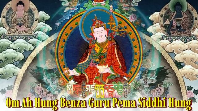 ☸Vajra Guru Mantra (Chant)Powerful Guru Rinpoche Mantra|Remove Obstacles, Inner Peace|Padmasambhava