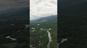 Посадка в город Елизово .Камчатский край .