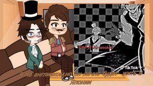 gacha cute.Реакция Лермонтова и Пушкина на Гоголя из бродяцих псов.