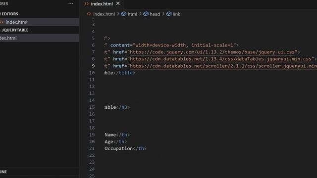 How to create high-performance tables using the jQuery DataTables plug-in ?(JSON Data in Datatables
