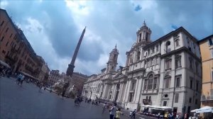 Прогулка по Риму. Piazza Navona. Площадь Навона.