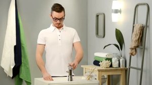 Сифон для раковины Easy Clean белый. Prevex