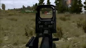 В гостях у Миба, обучение стрельбы из миномётов.mp4