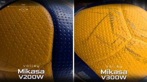 Mikasa V200W vs V300W. Обзор внешнего покрытия + небольшое сравнение