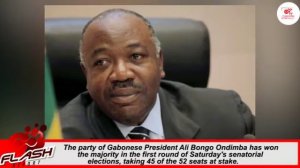 The Party Of Gabonese President Ali Bongo Ondimba Has Won The Majority