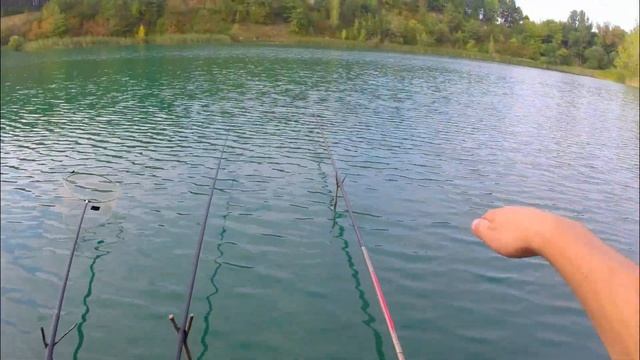 Карьер Пепики в конце августа, Линь,плотва на поплавок смотреть онлайн