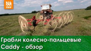 Грабли колесно-пальцевые Caddy - обзор